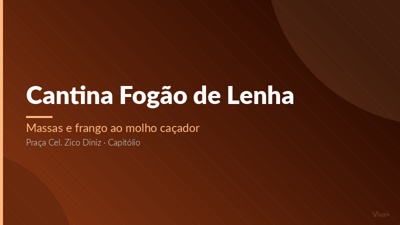 10% em massas e pratos quentes