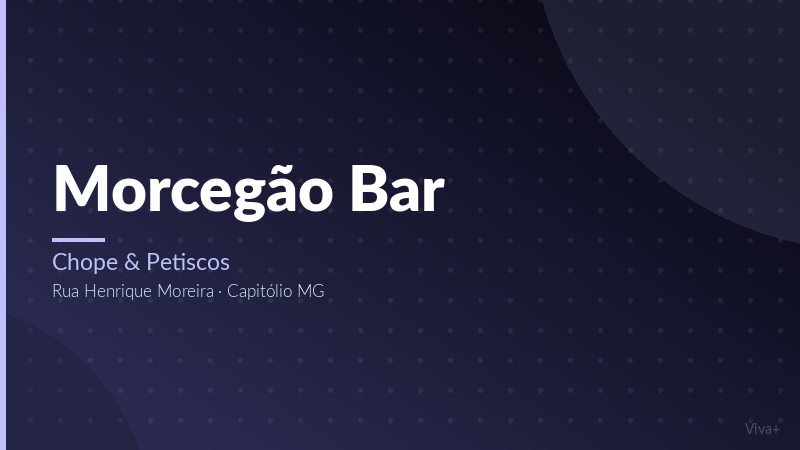 20% em petiscos