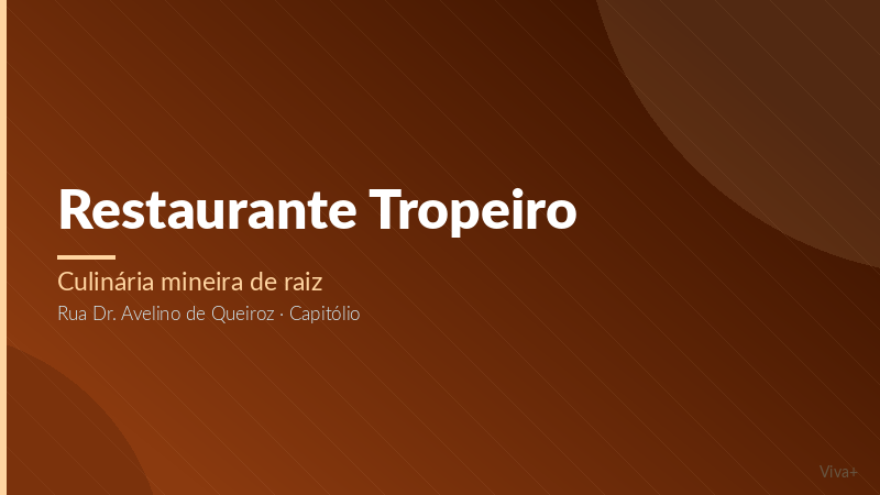 15% em pratos executivos